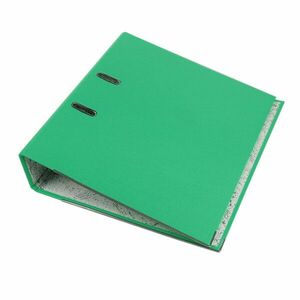 Biblioraft Verde A4 cu Bordura Metalica – Cotor 7.5 cm, Capacitate 500 Coli imagine
