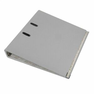 Biblioraft gri A4 pentru documente – Cotor 5 cm, Bordura Metalica, 350 Coli imagine