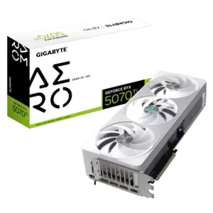Placa Video Gigabyte GeForce RTX 5070 Ti AERO OC 16G 16GB GDDR7 256 biti imagine