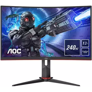 Monitor LED AOC C32G2ZE/BK 31.5" Curbat Full HD 1ms Negru imagine