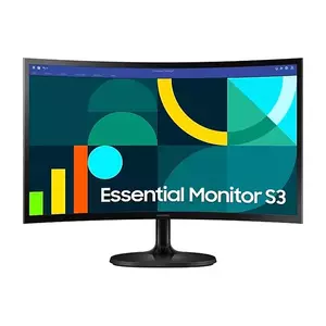 Monitor LED Samsung Essential S3 S36GD LS24D360GAUXEN 24" Curbat Full HD 100Hz 4ms Black imagine