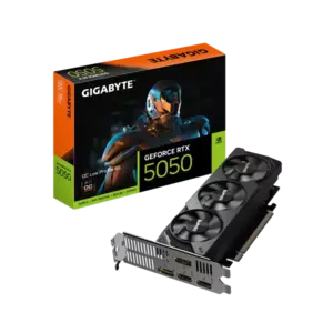 Placa Video Gigabyte GeForce RTX 5050 OC Low Profile 8G 8GB GDDR6 128 biti imagine