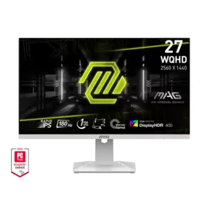 Monitor LED MSI MAG 274QRFW 27" WQHD 180Hz 1ms White imagine