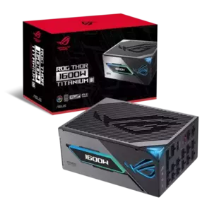 Sursa PC ASUS ROG Thor 1600W Titanium III Modulara 1600W 80 Plus Titanium imagine