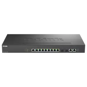 Switch D-Link DMS-1250-12TP cu management cu PoE 8x2500Mbps (PoE) + 2x10000Mbps + 2xSFP+ imagine