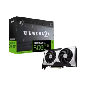 Placa Video MSI GeForce RTX 5060 Ti 8G VENTUS 2X OC PLUS 8GB GDDR7 128 biti imagine
