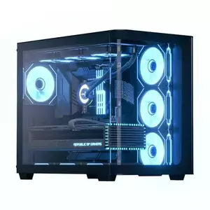 Carcasa PC Aerocool P500C V1 Black imagine