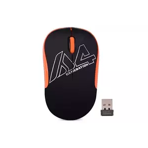 Mouse A4Tech G3-300N Black/Orange imagine