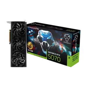 Placa Video Gainward GeForce RTX 5070 Python III OC 12GB GDDR7 192 bits imagine