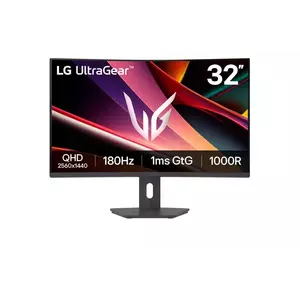 Monitor LED LG UltraGear 32G600A-B 31.5" Curbat QHD 180Hz 1ms Black imagine
