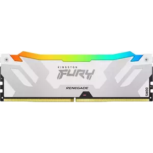Memorie Desktop Kingston Fury Renegade RGB 32GB DDR5 6400Mhz Silver/White imagine