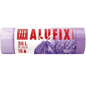 Saci de gunoi de 35L cu bandă retractabilă cu aromă de levănțică imagine