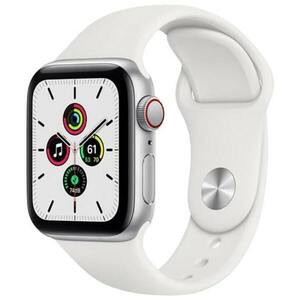 Apple Watch SE 2020, GPS + Cellular, Aluminium 40mm N/A Silver Foarte bun imagine