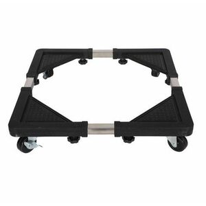 Suport NEGRU reglabil cu roti pentru electrocasnice imagine