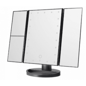 Oglinda cosmetica LED extensibila cu buton tactil imagine