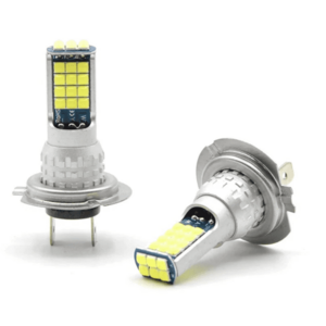 Set 2 becuri auto LED H7 30LED putere 80W cu 4000LM si temperatura culoare 6000K imagine