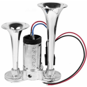 Claxon Chrome SL 1020 cu 2 goarne si compresor putere 12V imagine