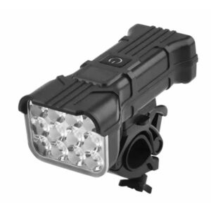 Far LED pentru bicicleta 12 LED 5 Moduri Iluminare + Claxon XK-012 imagine