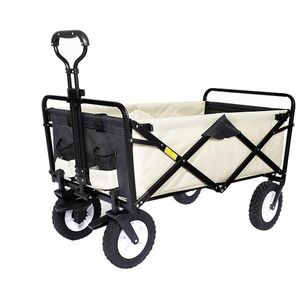 Carucior portabil si pliabil de cumparaturi cu 4 roti imagine