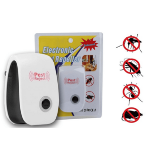 Aparat electric cu ultrasunete anti tantari daunatori insecte imagine