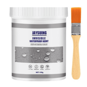 Pasta etansare suprafete Impermeabila transparenta + pensula 100g imagine