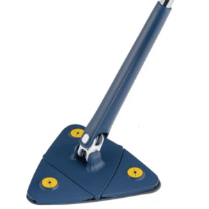 Mop multifunctional pentru suprafete uscate si ude cap triunghiular rotativ imagine