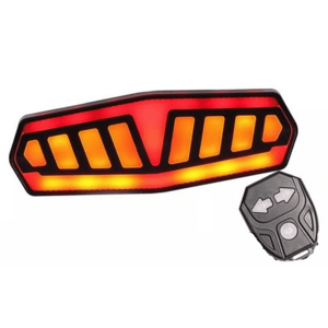 Semnalizare Bicicleta FY 1828 cu Telecomanda Wireless si incarcare USB imagine