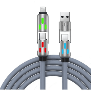 Cablu de date si incarcare 2 in 2 putere 240W imagine
