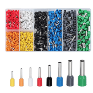 Set 1200 Conectori de sertizare pentru virole de sarma Conector de linie terminala imagine