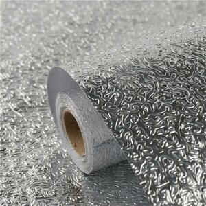 Folie Aluminiu Autoadeziva ARGINTIE Rezistenta 60x300 cm LY imagine