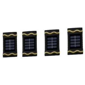 Set 4 lampi solare decorative de perete 4Led imagine