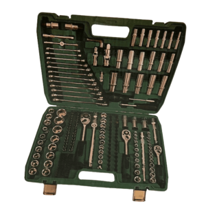 Trusa Chei Tubulare CR-V si Clicket 216 Piese Cutie Verde imagine