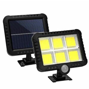Proiector SOLAR 10W 6 CASETTE COB LF-1520 senzor de lumina si miscare imagine