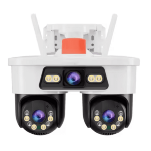 Camera Supraveghere WiFi Jortan8 de 9MP 3 Lentile Dual Head PTZ 355 Night Vision Color imagine