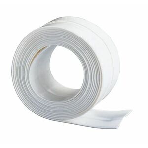 UB 2 x Banda lata 22 mm adeziva etansare pentru baie din plastic Alb 3 M imagine