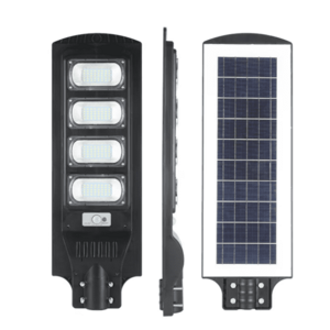 Lampa solara stradala LED de 200W IP65 6000k cu senzor si telecomanda 4 CASETE imagine