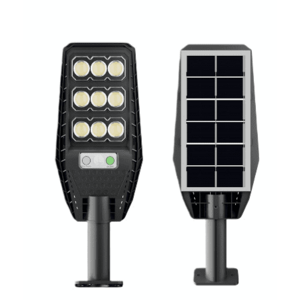 Lampa solara cu telecomanda Jortan 300W COB de 1500MA cu 9 casete imagine