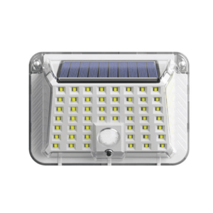 Lampa solara de perete 90 LED SMD senzor de miscare IP65 1200mAh lumina alb rece imagine