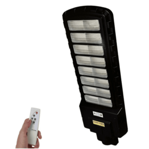 Lampa Solara Stradala LED 800W Senzor de lumina si miscare telecomanda baterie 12000MA imagine