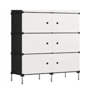 Comoda modulara cu 6 compartimente 82 × 36 × 106 cm imagine