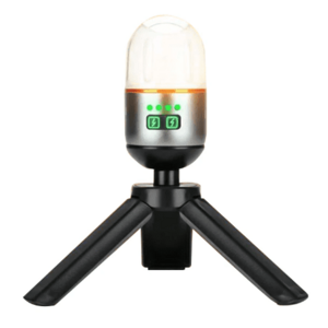 Mini lanterna LED YM B81 portabila cu trepied si incarcare USB lumina reglabila imagine