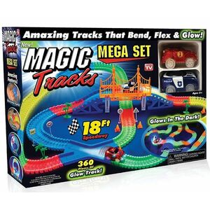 Pista luminoasa flexibila + masinuta MagicTracks - 360 piese imagine