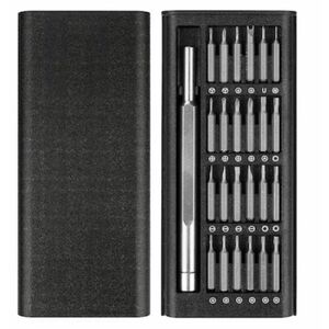 Set Surubelnite de Precizie 24 in 1 cu Trusa de depozitare Neagra imagine