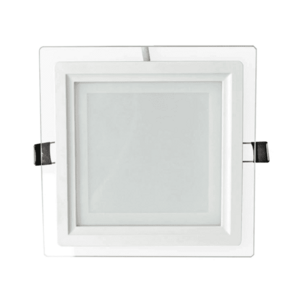 Aplica Patrata 12W Led MAT Margine de sticla incastrabila in tavan fals si rigips imagine