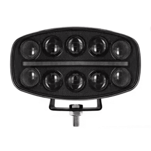 Proiector auto LED 9 inch 120W de 18000LM cu lupa lumina alba + pozitie galbena 12/24V imagine