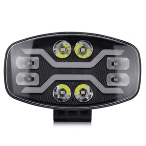 Proiector auto LED 9 inch 120W de 22000LM pozitie faza avarii 12V/24V pentru camioane utilaje imagine
