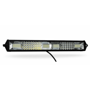 LED Bar 4 Randuri putere mare 12 24V Spot si Flood Combo 56cm 6000K Off Road SUV Utilaje 216W imagine
