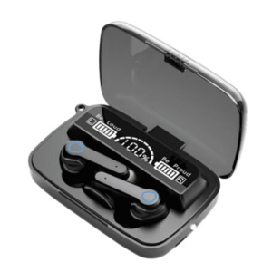 Casti wireless M19 cu cutie de incarcare si afisaj digital Compatibilitate universala bluetooth imagine