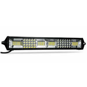 LED Bar cu 4 randuri putere mare 12 24V Spot si Flood Combo 324W 6000K Off Road SUV Utilaje imagine
