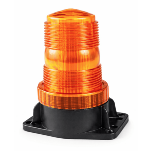 Girofar LED Galben 12V 24V cu 30 LED baza magnetica lampa avertizare Auto/Utilaje imagine